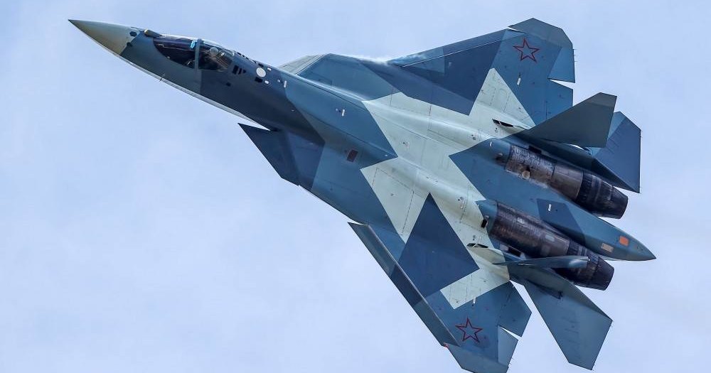 Разрушение крыла Су-57 попало в кадр