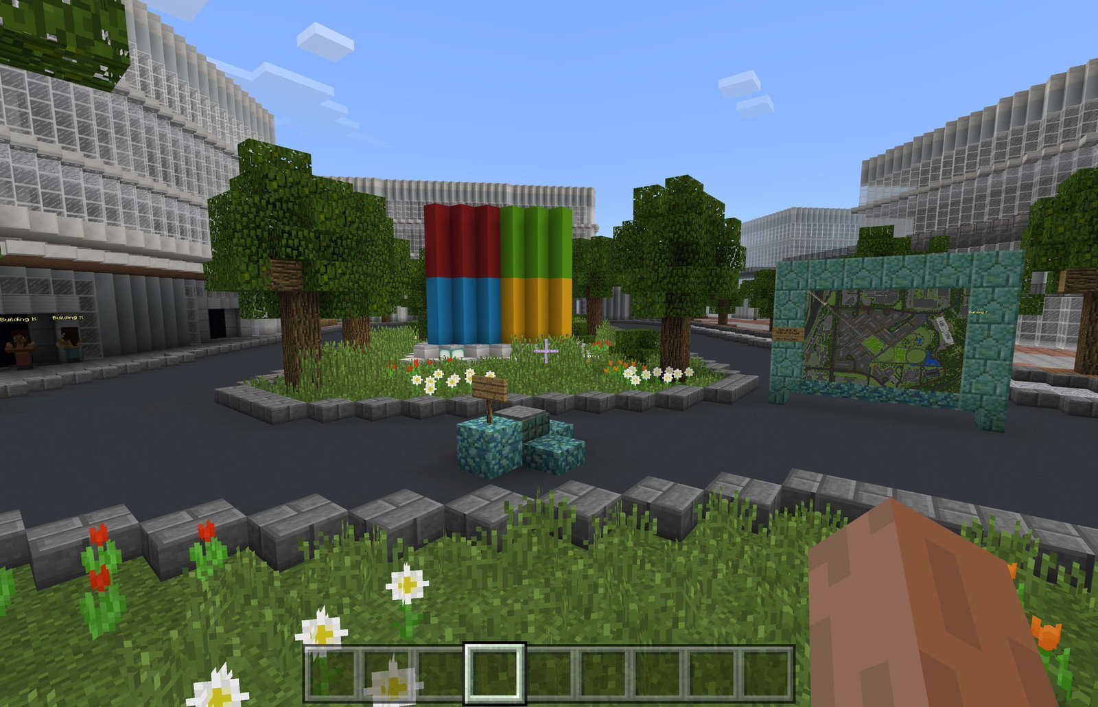 Microsoft заказала модель нового кампуса в Minecraft - 1
