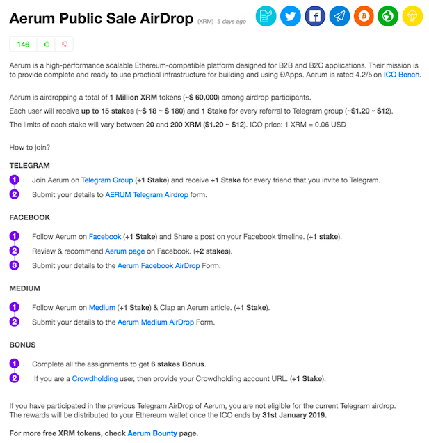 Обзор популярных крипто airdrop платформ - 9