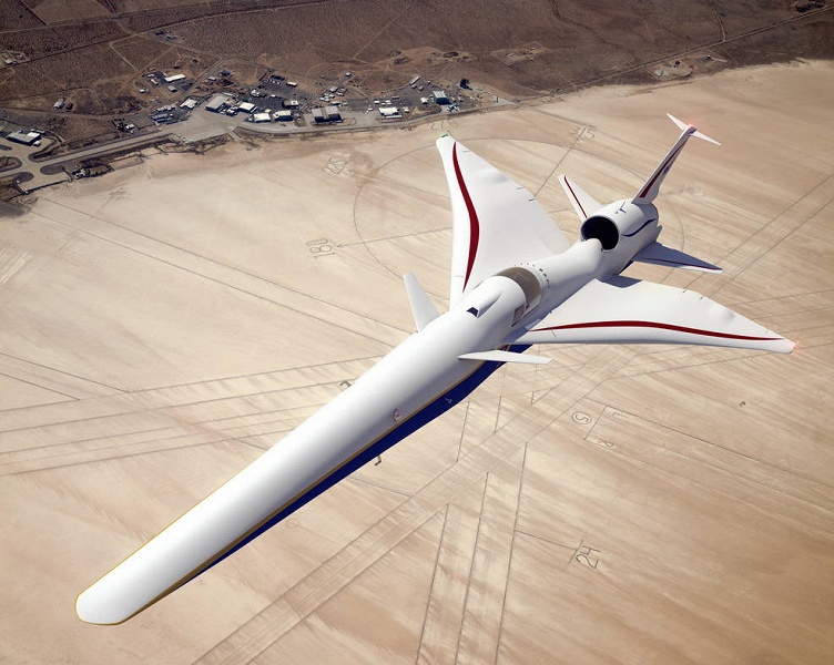 В мастерских Lockheed Martin начали строить тихий сверхзвуковой реактивный самолет