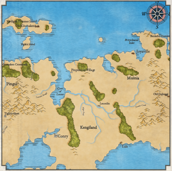 Как я создавал карты континентов для своей игры - 12