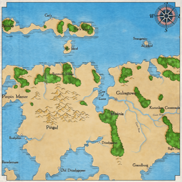 Как я создавал карты континентов для своей игры - 13