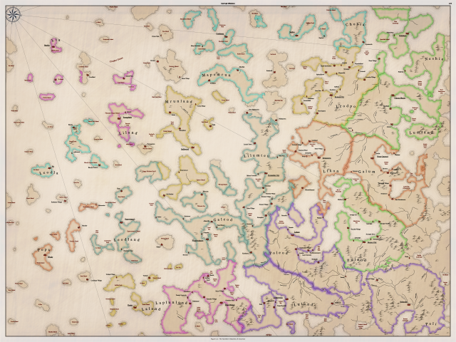 Как я создавал карты континентов для своей игры - 26