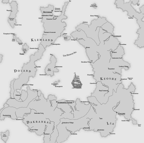Как я создавал карты континентов для своей игры - 30