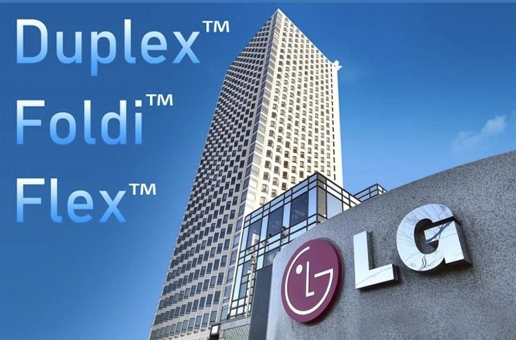 Гибкий смартфон LG может получить имя Flex, Foldi или Duplex