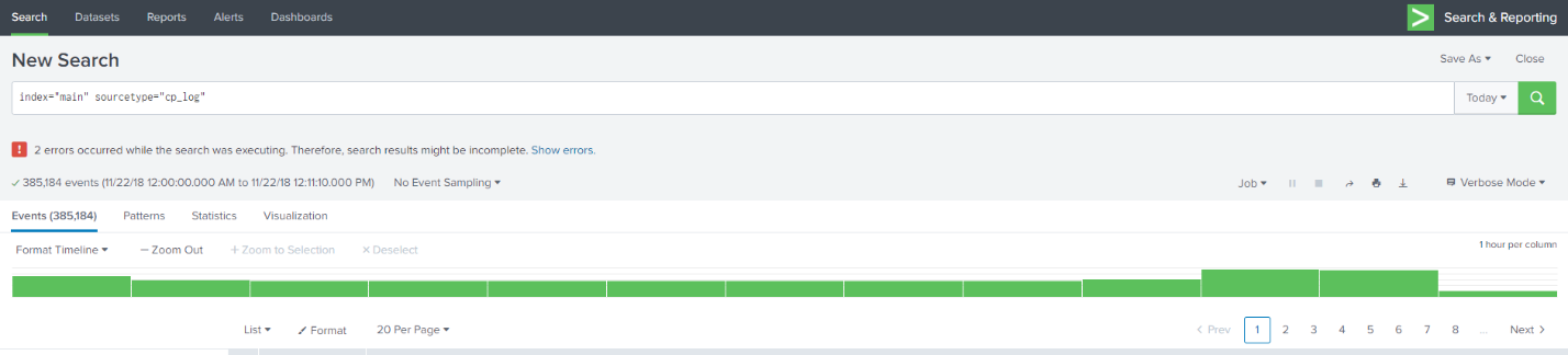 1. Анализ логов Check Point: официальное приложение Check Point для Splunk - 10