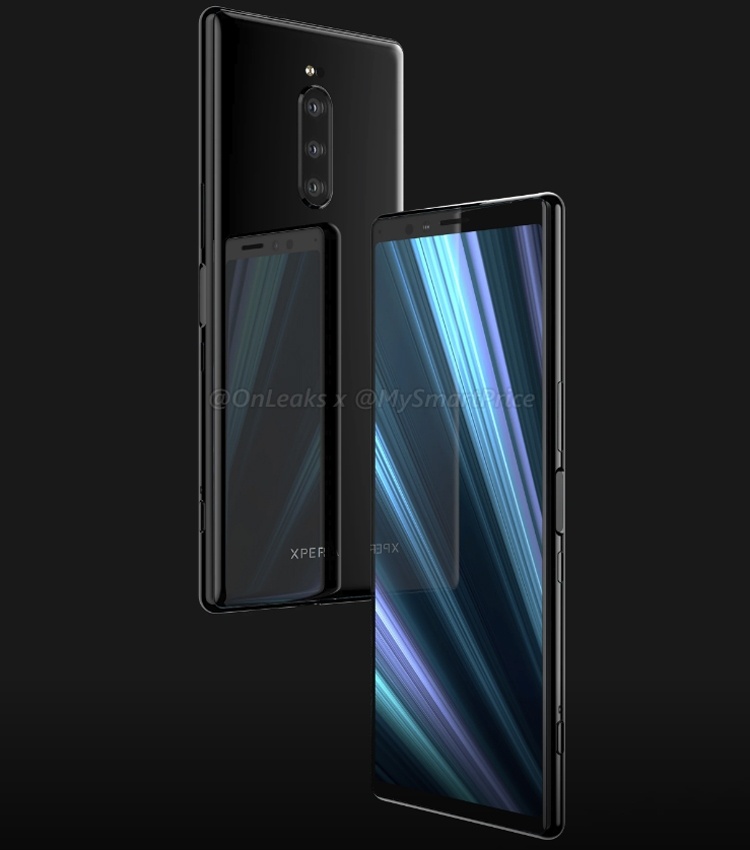 Качественные рендеры раскрывают особенности дизайна смартфона Sony Xperia XZ4