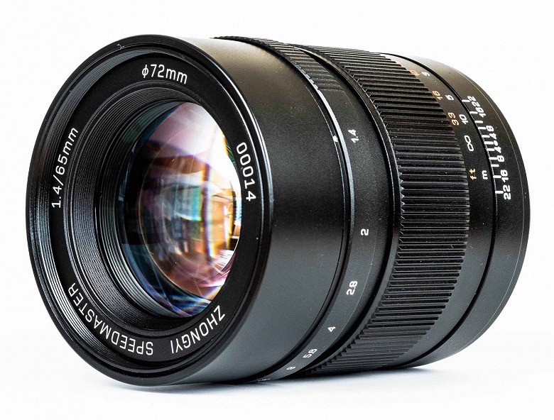 Zhong Yi Optics выпускает объектив Mitakon Speedmaster 65mm f/1.4 для камер системы Fujifilm GFX