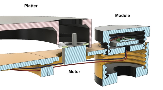 Создан первый модульный проигрыватель винила, распечатанный на 3D-принтере, DIY-набор планируют выпускать серийно - 5