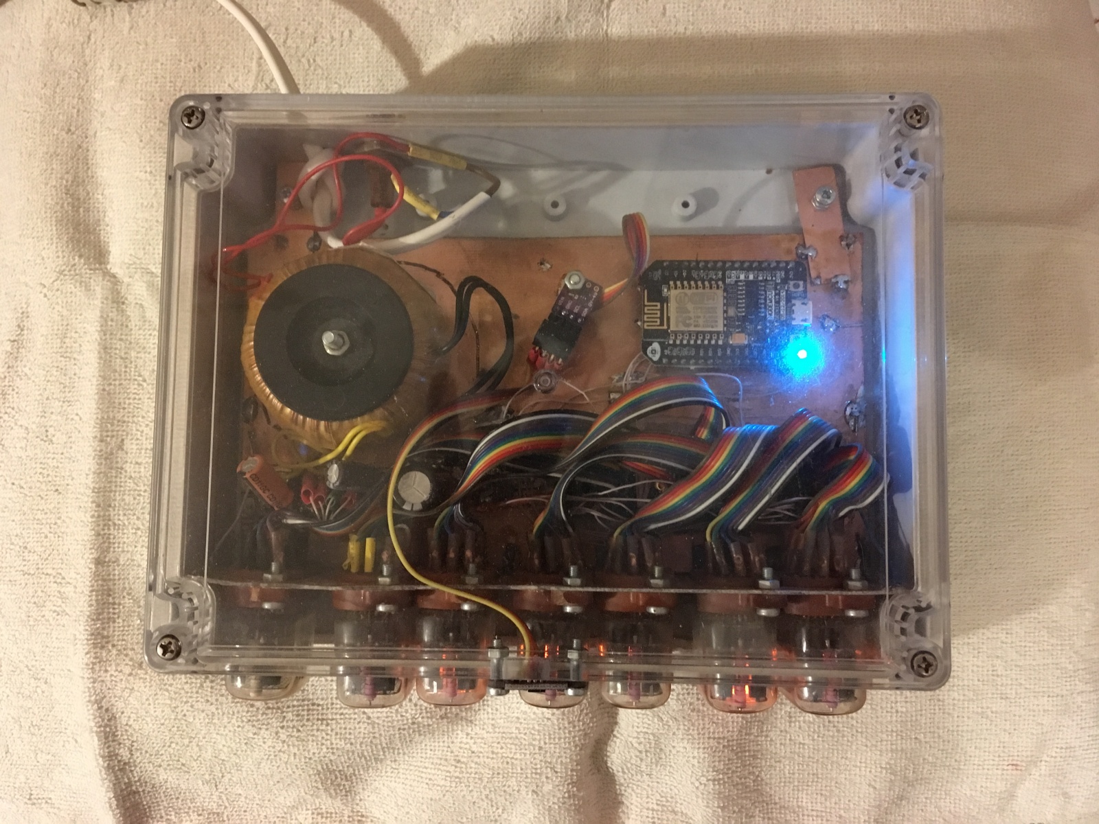 Часы на газоразрядных лампах (ГРИ), они же Nixie clock - 11 Часы на газоразрядных лампах (ГРИ), они же Nixie clock - 11