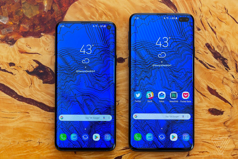 Опубликованы качественные изображения Samsung Galaxy S10 и Galaxy S10+