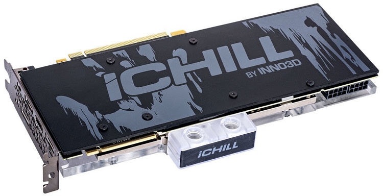 Inno3D оснастила видеокарты GeForce RTX iChill Frostbite водоблоками полного покрытия