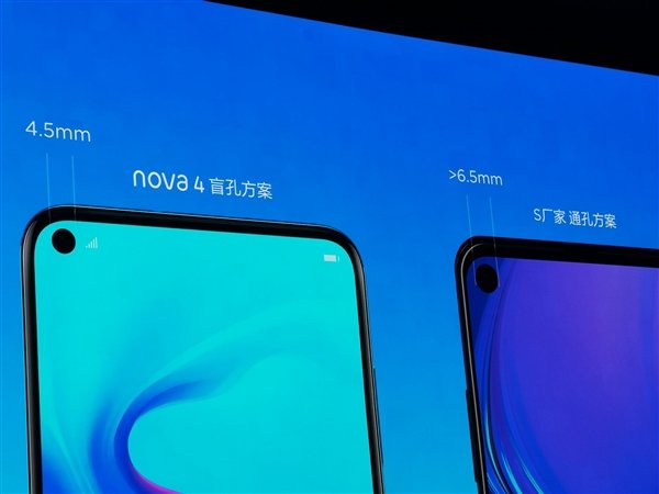 Смартфон Huawei Nova 4 представлен официально: самая маленькая в мире фронтальная камера, 48-мегапиксельная основная камера и Kirin 970