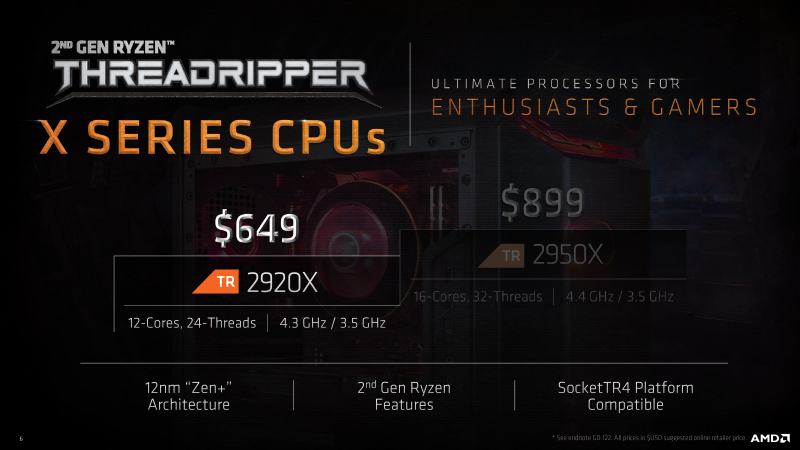 Новая статья: Обзор процессора AMD Ryzen Threadripper 2920X: стоит ли брать 12-ядерник AMD вместо Core i9-9900К?