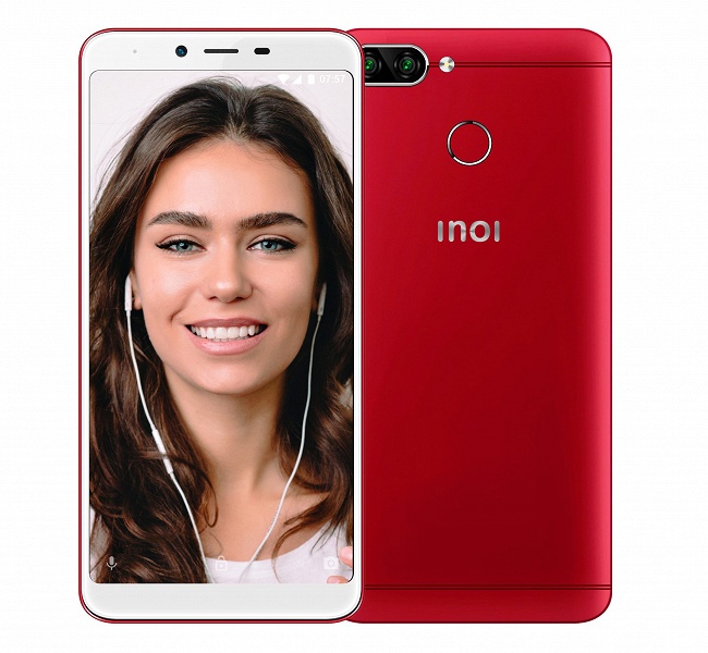 100-долларовый российский смартфон Inoi 5 Pro получил сдвоенную камеру, 2 ГБ ОЗУ и аккумулятор емкостью 2850 мА•ч