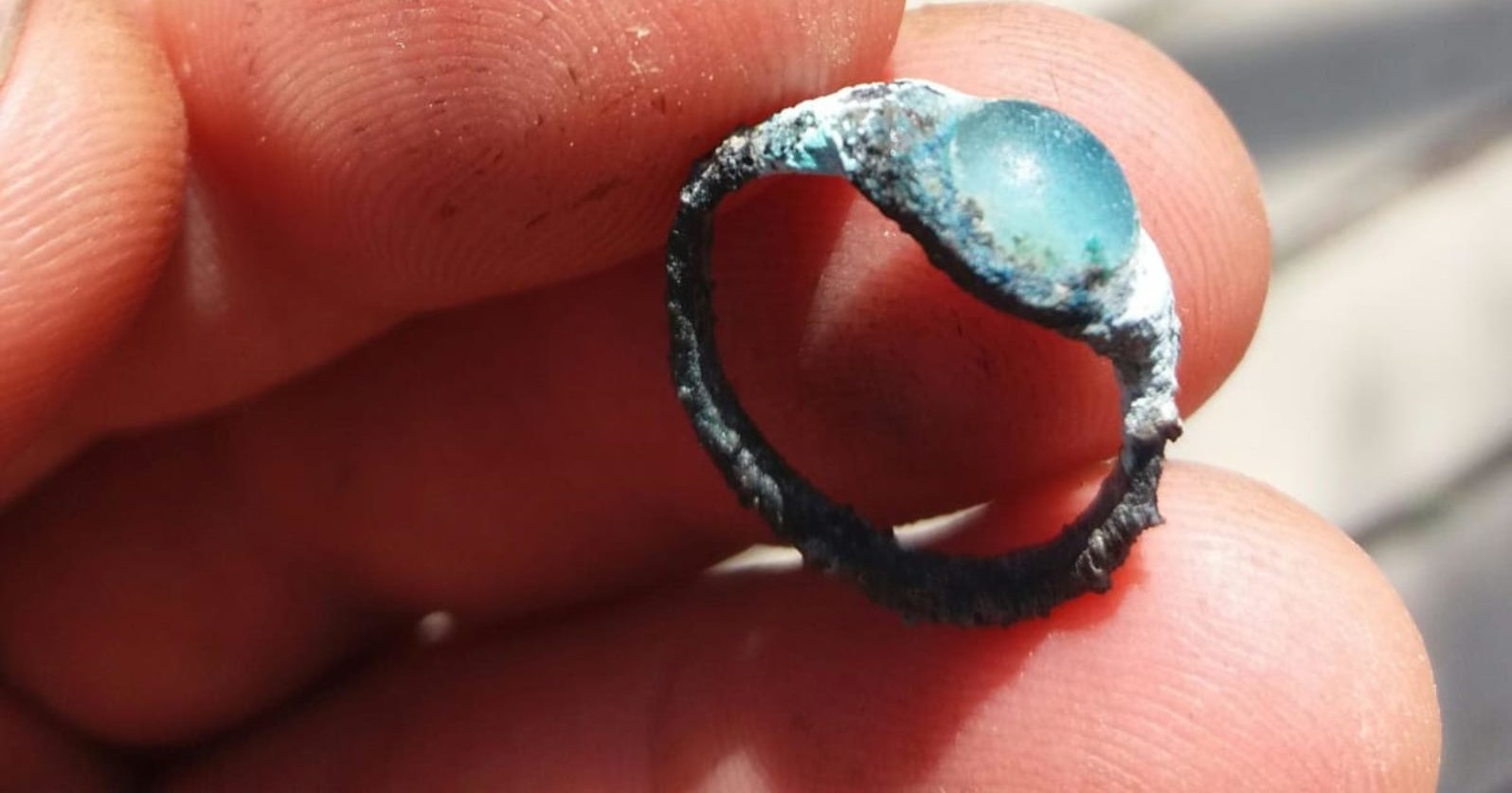 В Израиле нашли кольцо, потерянное 2000 лет назад