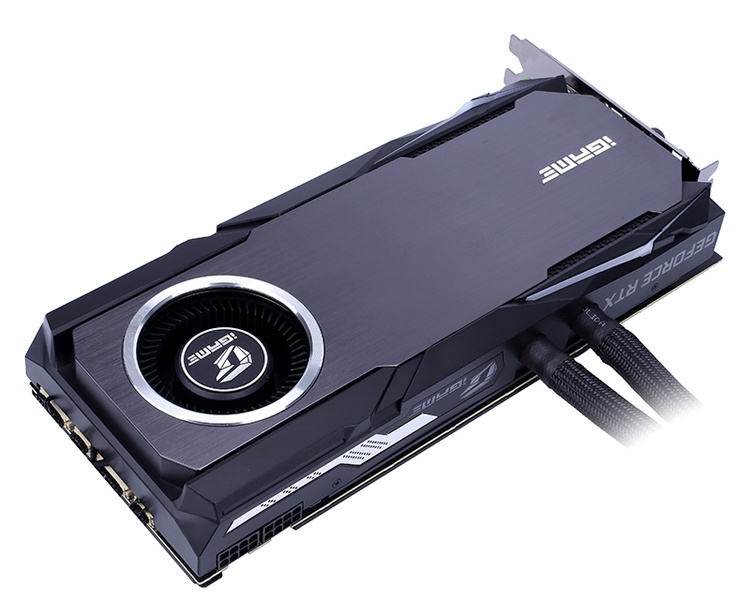 Ускоритель Colorful iGame GeForce RTX 2070 Neptune OC получил жидкостное охлаждение