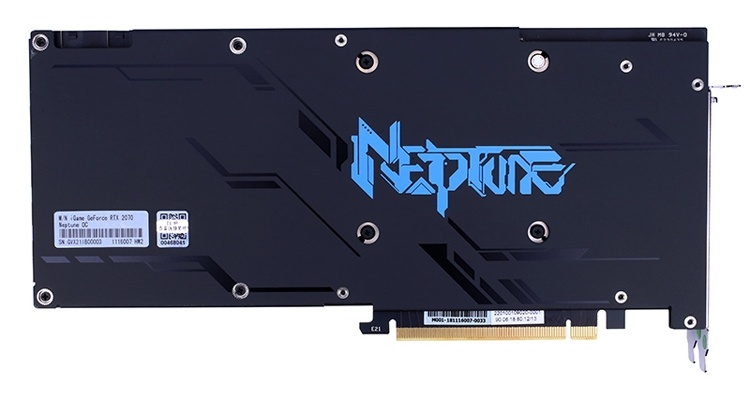 Ускоритель Colorful iGame GeForce RTX 2070 Neptune OC получил жидкостное охлаждение