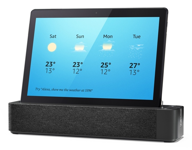 CES 2019: Планшеты Lenovo Smart Tab с голосовым ассистентом Amazon Alexa