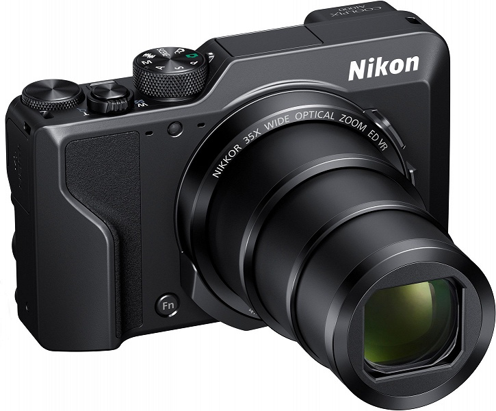 Компактная камера Nikon Coolpix A1000 оснащена электронным видоискателем