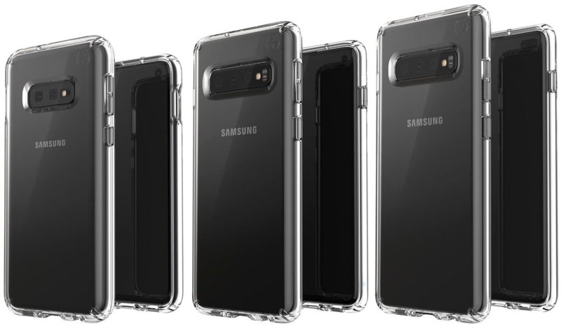 Три модели Galaxy S10 показали на новом изображении