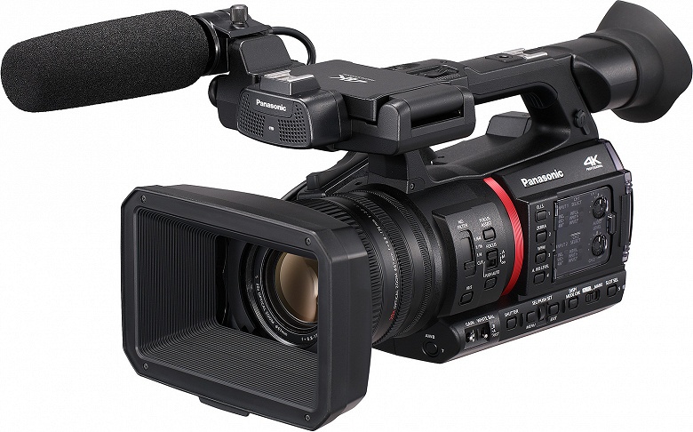 Видеокамера Panasonic AG-CX350 позволяет снимать видео 4K с 10-битным представлением цвета и частотой 60 к/с 