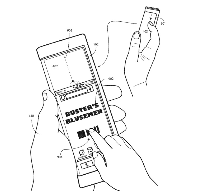 Патентная документация проливает свет на гибкий смартфон Motorola