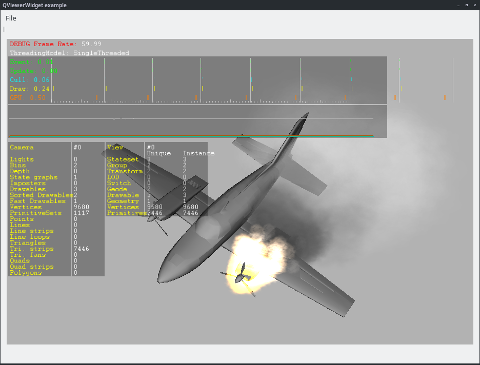 OpenSceneGraph: Интеграция с фреймворком Qt - 6