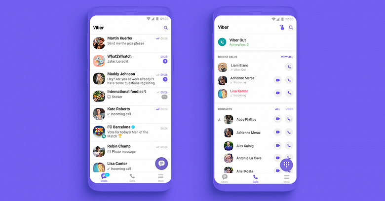 Представлен мессенджер Viber 10 — новый дизайн, новые функции и групповые звонки, но чуть позже
