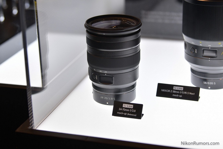 Анонс объектива Nikon Nikkor Z 24-70mm f/2.8 S ожидается в конце текущего месяца