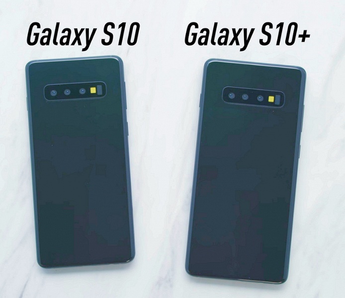 Видео дня: флагманские смартфоны Samsung Galaxy S10 и S10+, впервые вживую