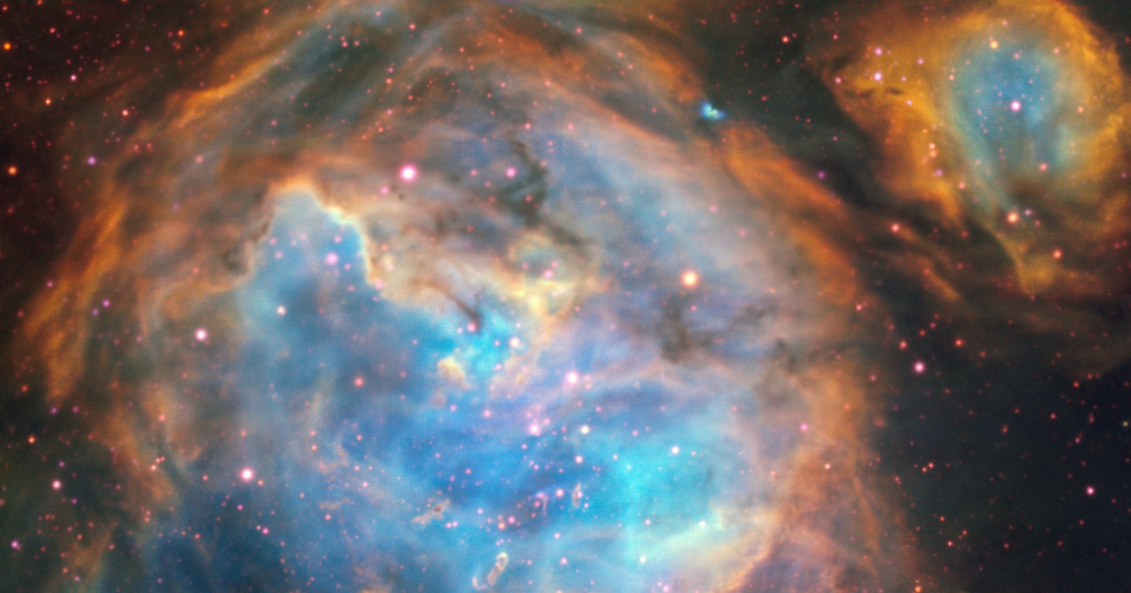 Джет от молодой звезды в соседней галактике: уникальный снимок