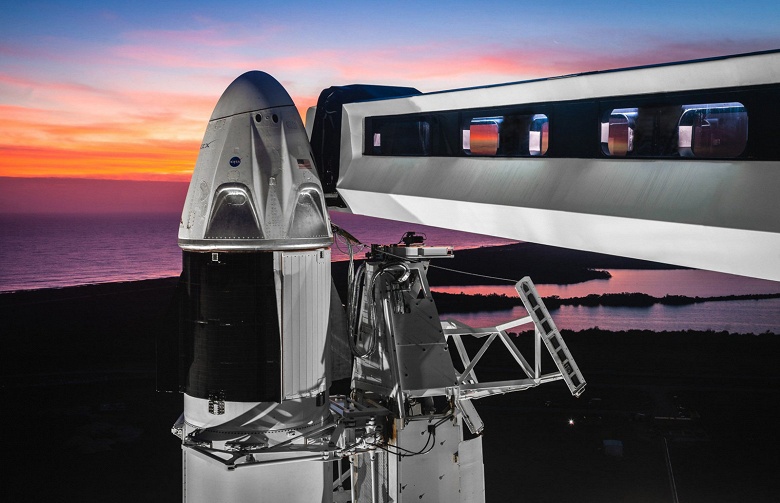 Космический корабль SpaceX Crew Dragon впервые отправится к МКС в начале марта