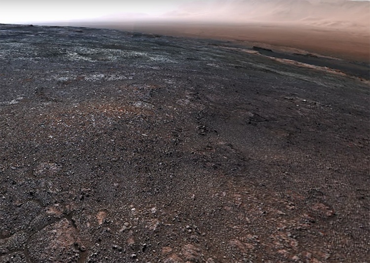 Видео дня: новая круговая панорама Марса с борта Curiosity
