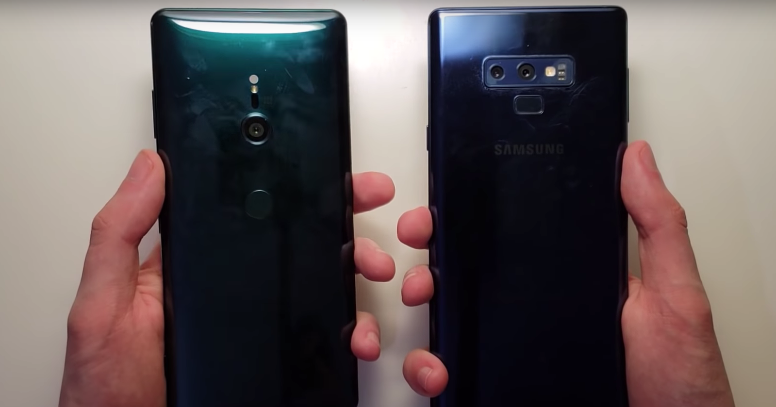 Sony Xperia XZ3 против Samsung Galaxy Note9: тест на скорость