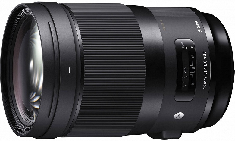 Названы цена и срок начала продаж объектива Sigma 40mm F1.4 DG HSM | Art с креплением Sony E - 1