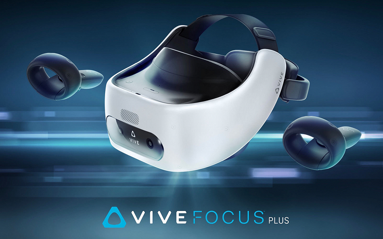 Представлен VR-шлем HTC Vive Focus Plus