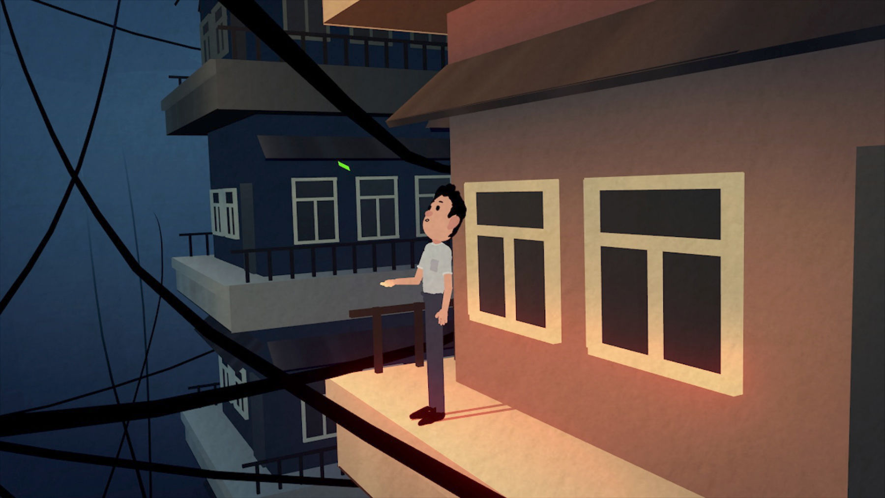 Wired – анимационный фильм из нескольких сцен, нарисованный и анимированный в VR - 3