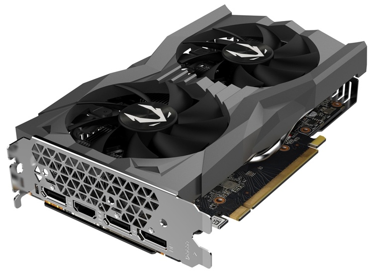 Длина ускорителей ZOTAC GeForce GTX 1660 Ti не превышает 210 мм