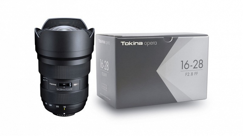 Названа дата начала продаж полнокадрового объектива Tokina opera 16-28mm F2.8 FF