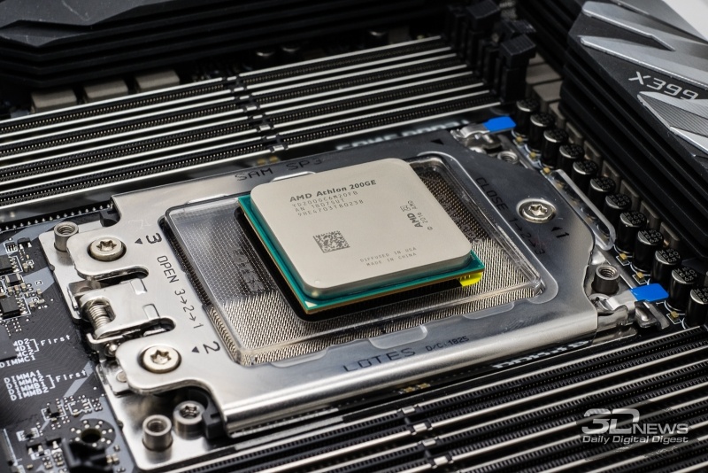 Новая статья: Обзор процессоров AMD Athlon 240GE, 220GE и 200GE: в нужном месте в нужное время