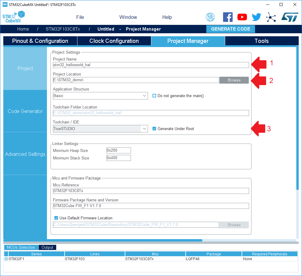 STM32 fast start. Часть 1 ПО, материалы, Cube MX - 13 image
