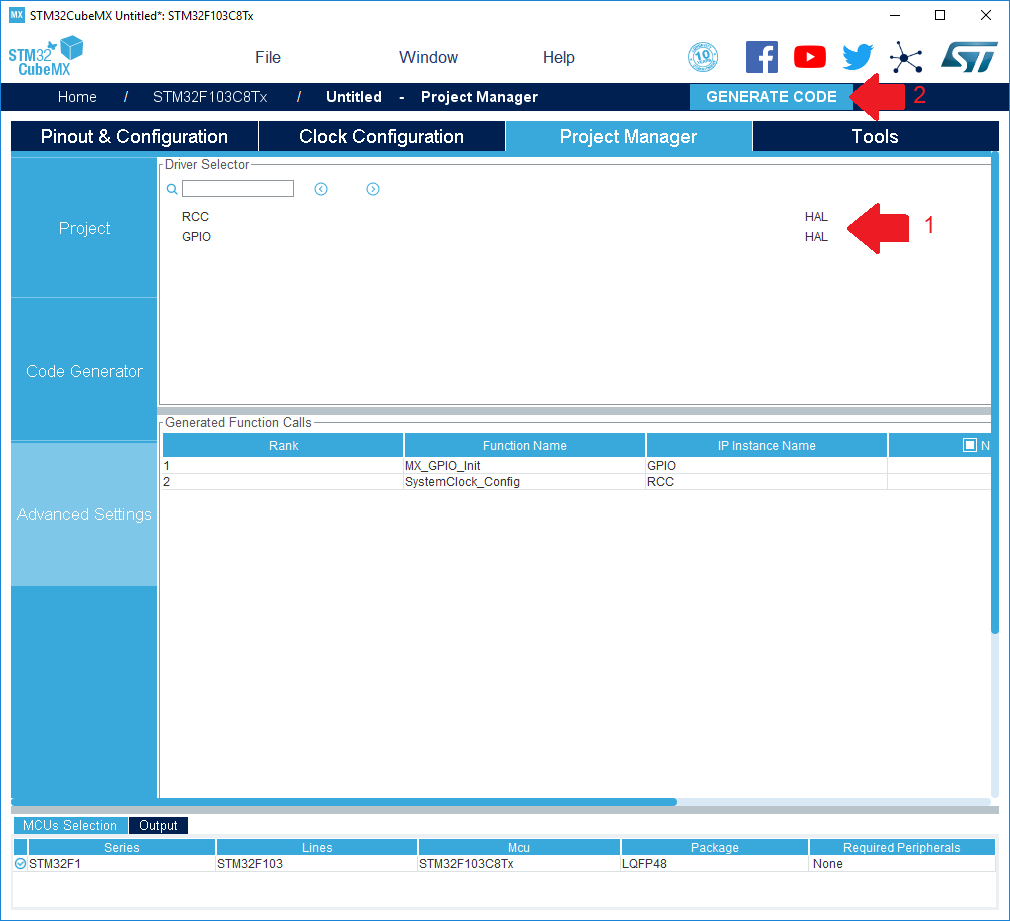 STM32 fast start. Часть 1 ПО, материалы, Cube MX - 15 image