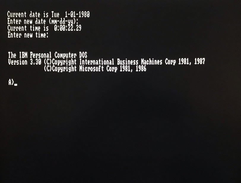 С чего начиналась монополия, или немного возни с IBM PC 5150 - 9