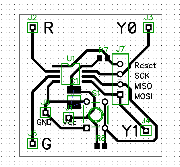 На столбе висят три глаза, или сказ о том, что пяти ног ATtiny13 вполне достаточно - 18 На столбе висят три глаза, или сказ о том, что пяти ног ATtiny13 вполне достаточно - 18
