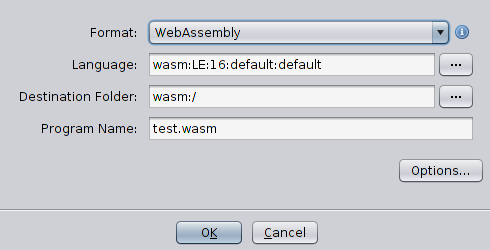 Writing a wasm loader for Ghidra. Part 1: Problem statement and setting up environment - 10