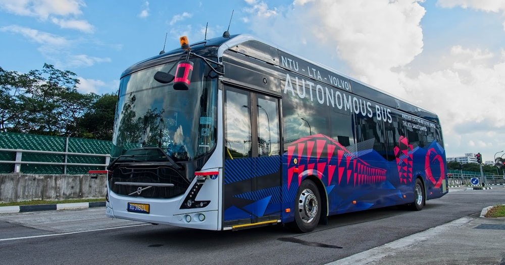 Представлен полноразмерный беспилотный электробус Volvo