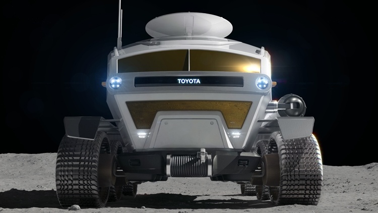 Toyota и JAXA показали концепцию пилотируемого ровера для Луны