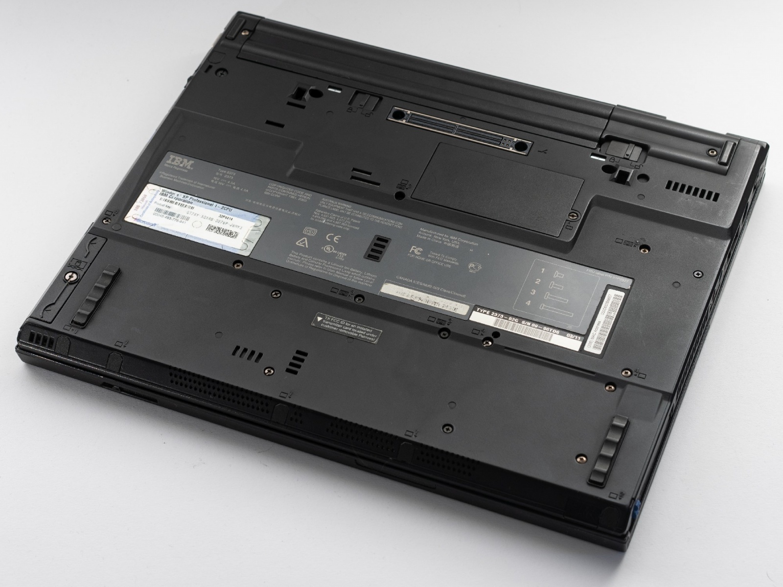 Древности: IBM ThinkPad T40, первый беспроводной - 9