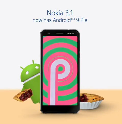 Смартфон Nokia 3.1 получил Android 9 Pie